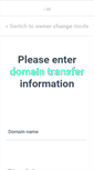 Mobile Screenshot of icann-transfers.key-systems.net